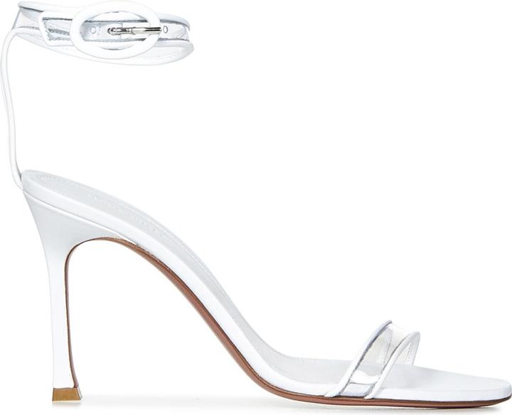 Actual product image Amina Muaddi Sandals White (40)