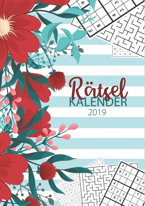 Produktbild Der Rtsel Kalender 2019 - Terminplaner und Monatskalender mit 90 Rtseln (Deutsch)