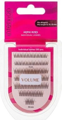 Produktbild Inter Vion Inter-Vion False Eyelashes In Tufts 8/10/12 120Pcs. (Künstliche Wimpern)