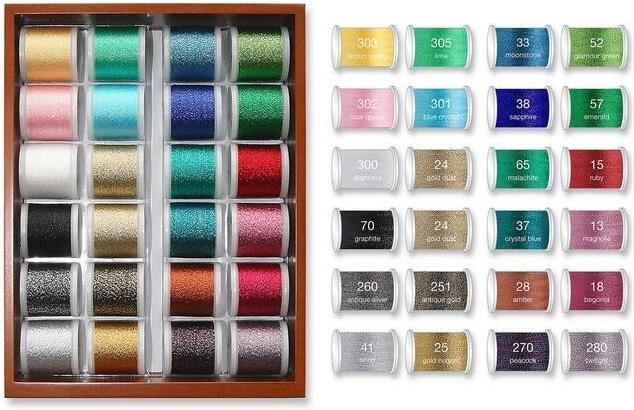 Produktbild Madeira Näh- und Stickgarn Metallic (200 m)