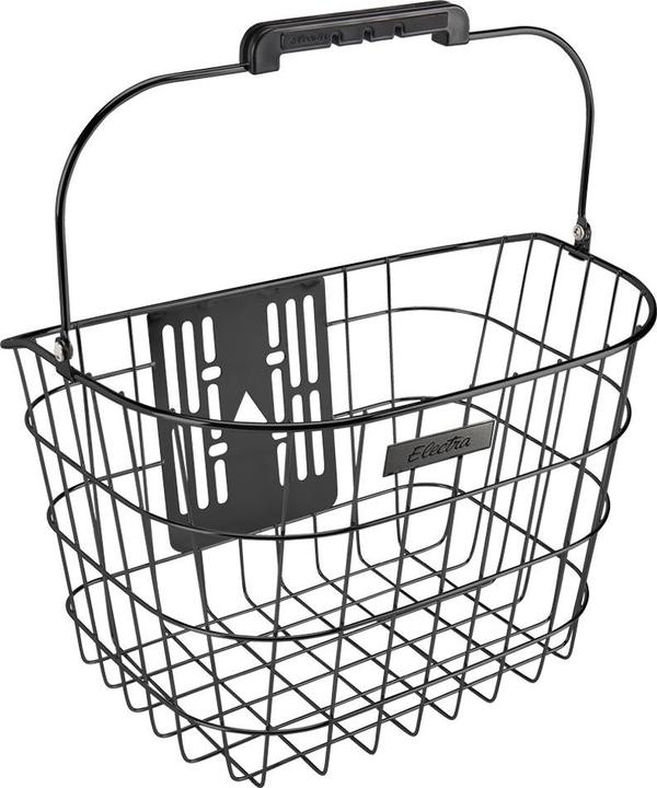 Electra Stainless wire front basket with quick-release fastener