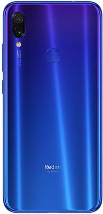 Produktbild Xiaomi Redmi Note 7 (128 GB, Blue, 6.30", Hybrid Dual SIM, 48 Mpx, 4G)