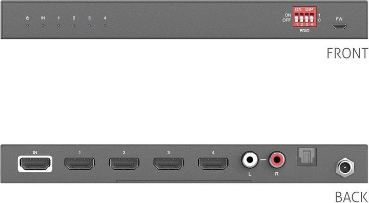 Actual product image Purelink PureTools PT-SP-HD14DA, HDMI Splitter