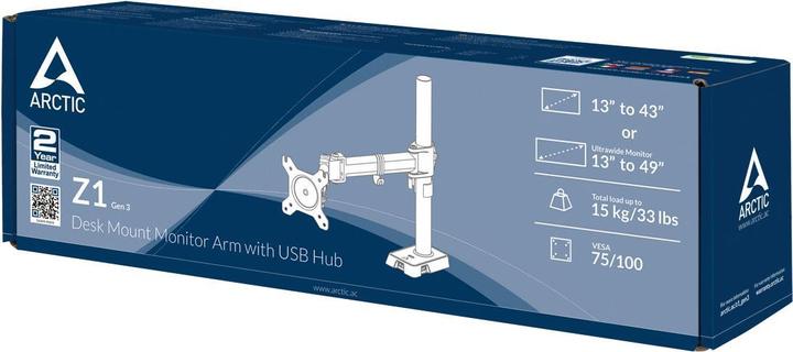 Actual product image HP Desk mount ARCTIC Z1 Gen 3 (Table, 37.99")