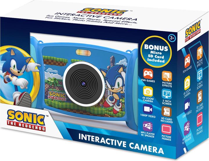 Immagine prodotto Accutime Fotocamera interattiva Sonic (blu): Foto da 5MP, risoluzione video da 1080p, zoom 4x, 5 divertenti