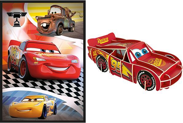 Produktbild Clementoni Puzzle Cars, 104 teilig + 3D Model (104 Teile)