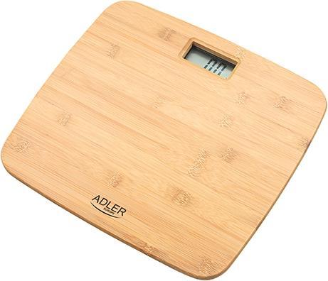 Adler Bathroom Bamboo Scale AD 8173 Maximum weight (capacity) 150 kg, Accuracy 100 g (150 kg)