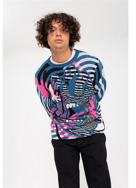 Actual product image Santa Cruz Strange Hand Knitted Crew (XL)