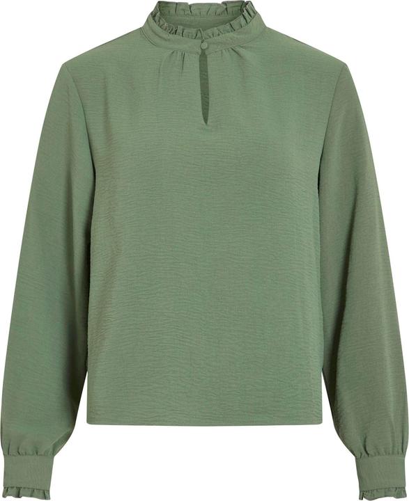 Vila High Neck Oberteil mit langen Ärmeln (38)