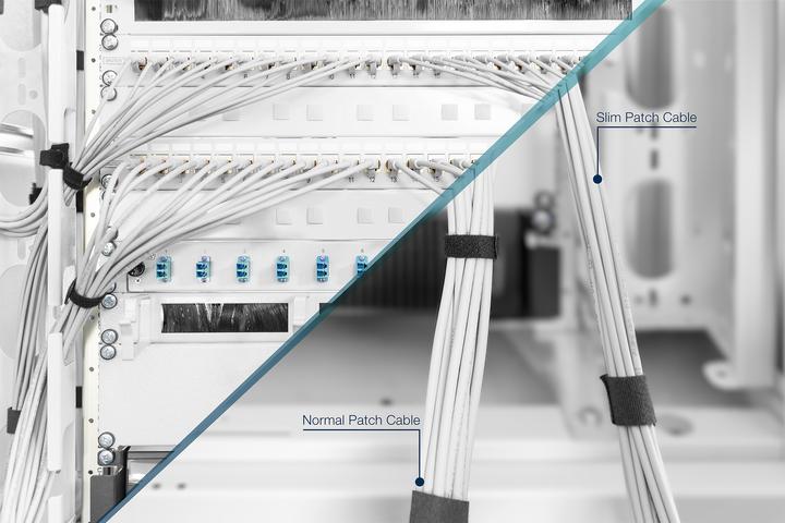 Produktbild Digitus CAT 6A U/FTP Slim Patchkabel (U/FTP, CAT6a, 7 m)