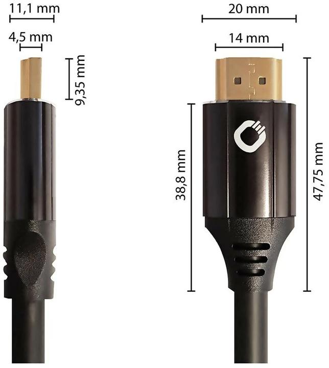 Image du produit Oehlbach HDMI – HDMI (1.50 m, HDMI)