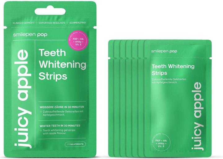 Actual product image SmilePen Pop Whitening Strips Juicy Apple (Strips)