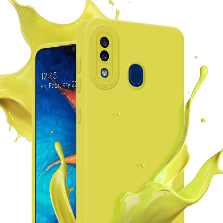 Actual product image Cadorabo Case for Samsung Galaxy A20 / A30 / M10s in TPU Fluid LM162 Style (Samsung Galaxy A20, Samsung Galaxy M10s, TCL A30)