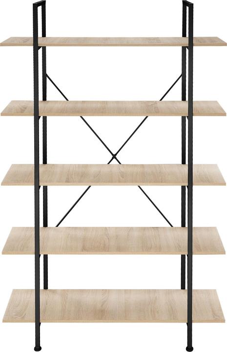 Produktbild tectake Regal Glasgow (106 x 34.5 x 179.5 cm)