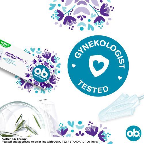 Produktbild o.b. Extra Protect Super Plus tampons - Variant: 16 ks (16 x, Normal)