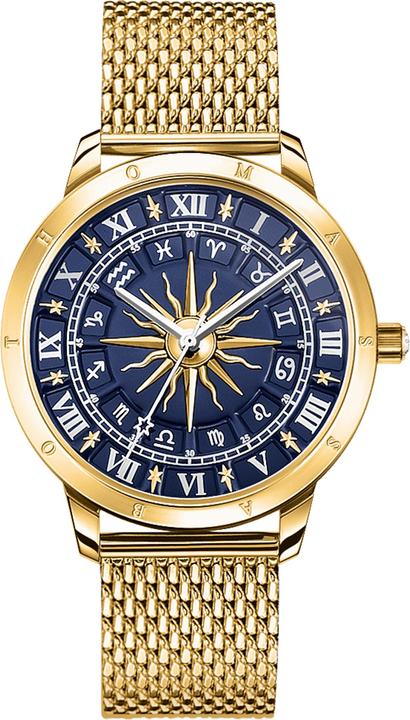 Immagine prodotto Thomas Sabo Orologio da donna Glam Spirit Astro Watch blu (Orologio da polso analogico, 33 mm)