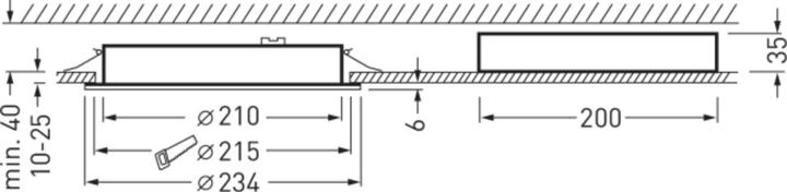 Immagine prodotto Trilux Inplana C07 OTA25 2000-840 ET01 (2000 lm)