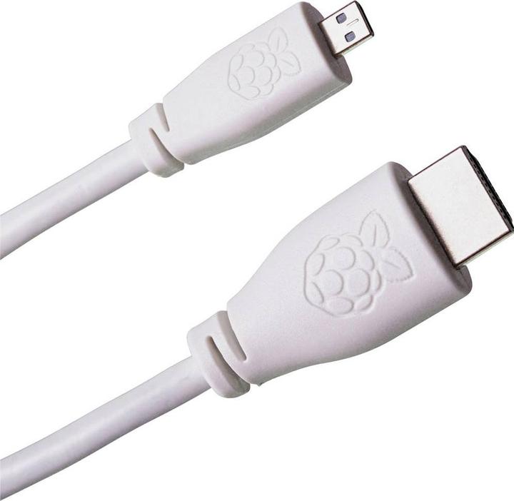 Raspberry Pi Official cable Micro-HDMI to HDMI Black, 2m