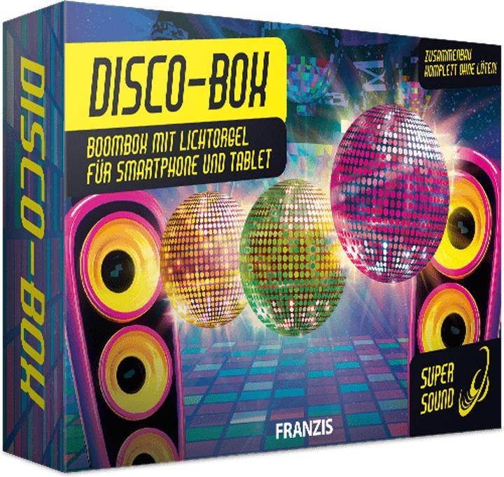 Actual product image Franzis Building box disco box with light organ
