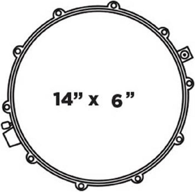 Actual product image Mapex MX BP-DL 14x6 Heartbreaker (Acoustic drum)