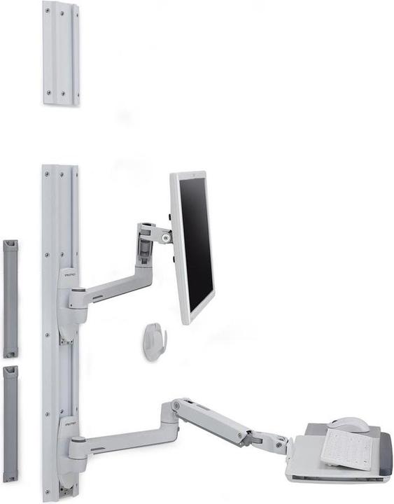 Produktbild Ergotron LX Wall Mount System - Befestigungskit (Wandarm, Maushalterung, Tastaturarm, Han (Diverse)