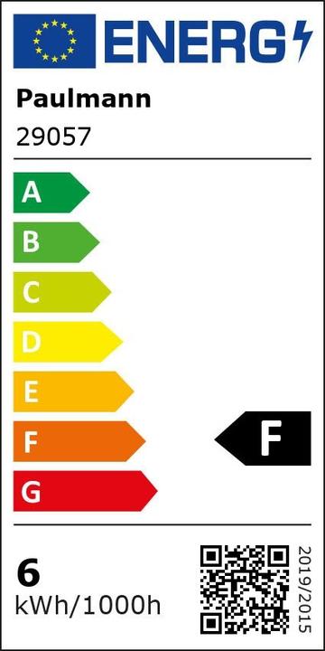Energie-Label Paulmann Reflektor (E14, 5.80 W, 420 lm, 1 x, F)