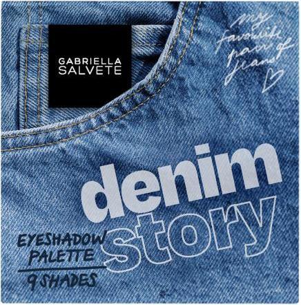 Actual product image Gabriella Salvete Denim Story Eyeshadow Palette