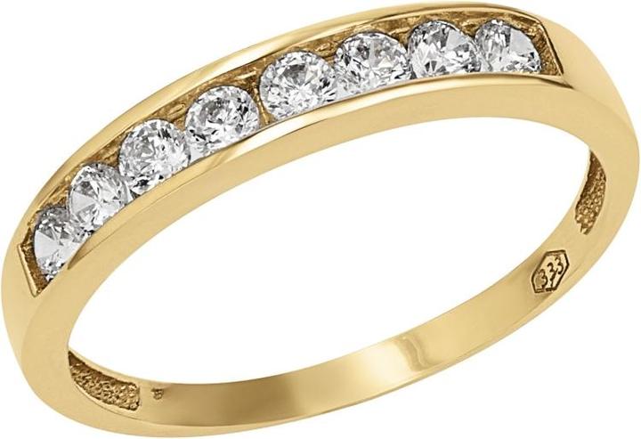 Actual product image Amor Ringe für Damen, Gold 333, Zirkonia synth. (56, 333/8 K)