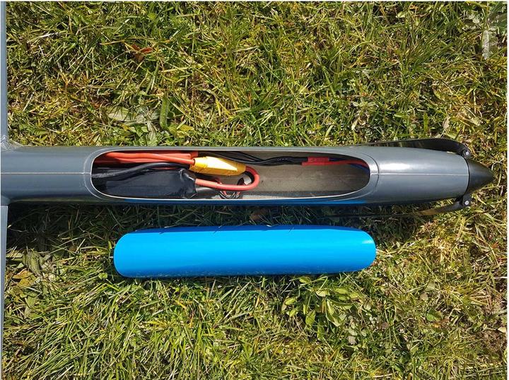 Actual product image Robbe Motorglider Avalanche full GRP 2800 mm ARF (Powered glider)