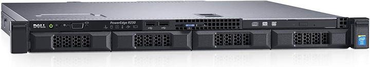 Actual product image Dell PowerEdge R230 (Intel Xeon E3-1220 v6, 8 GB, Rack Server)