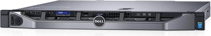Actual product image Dell PowerEdge R230 (Intel Xeon E3-1220 v6, 8 GB, Rack Server)