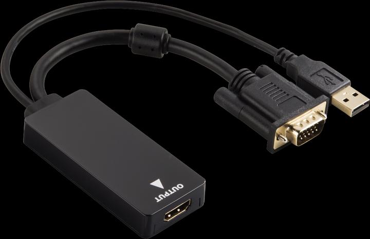 Produktbild Hama VGA+Audio Konverter-HDMI (Doppelkupplung)