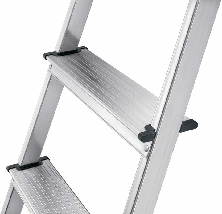 Productafbeelding Hailo L60 StandardLine, aluminium veiligheidsladder, 3 treden (Trapladder, 70 cm)