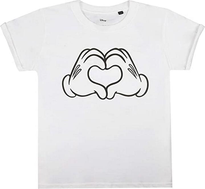 Disney Love Hands TShirt Mädchen (128)