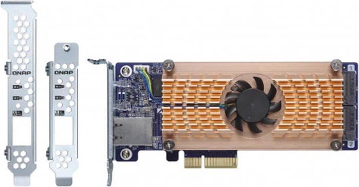 Actual product image QNAP Qm2-2p10g1t
