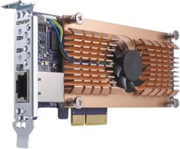 Actual product image QNAP Qm2-2p10g1t