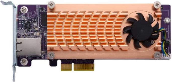 Actual product image QNAP Qm2-2p10g1t