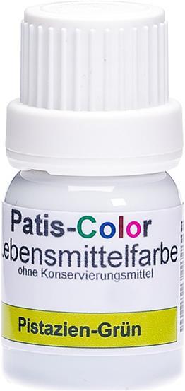 Patis-Color Lebensmittelfarbe Pistaziengrün (10 ml)