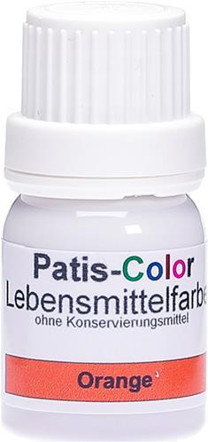 Patis-Color Lebensmittelfarbe Orange (10 ml)