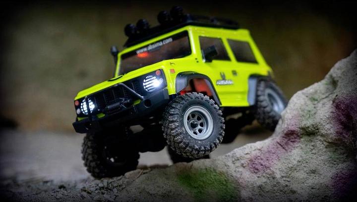Image du produit Absima 1:24 Micro Crawler Jimny Yellow RTR (RTR Prêt à fonctionner)