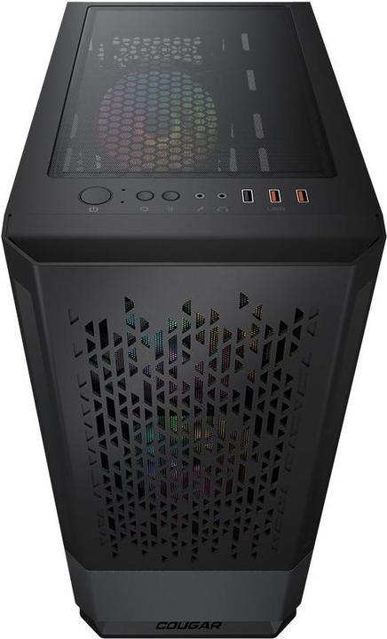 Actual product image Cougar Case MX430 Air RGB Black (mATX, Mini-ITX, ATX)
