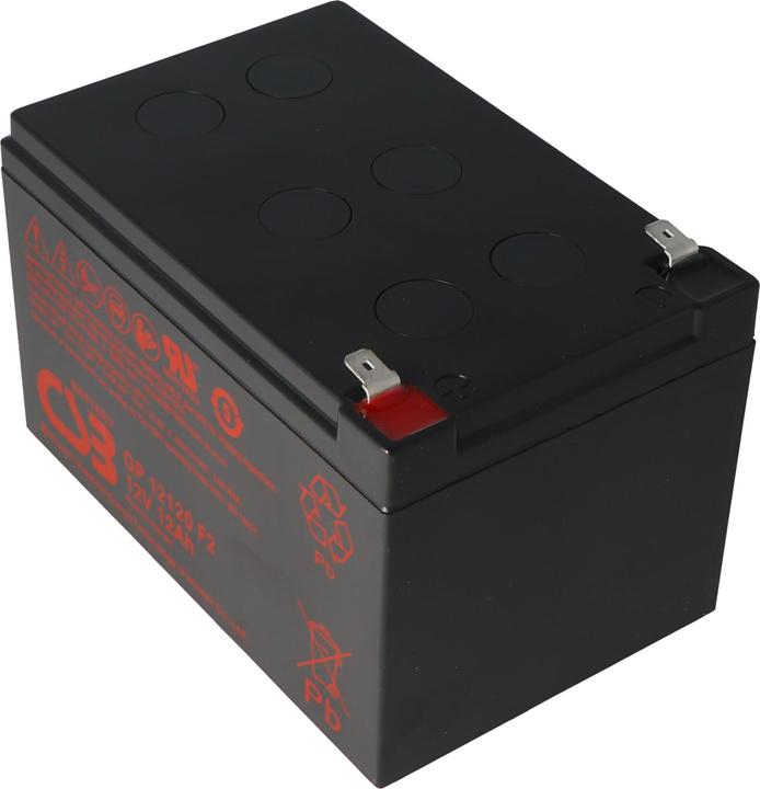 Actual product image CSB Akku CSB-GP12120F2 VdS AGM (12 V, 12 Ah)