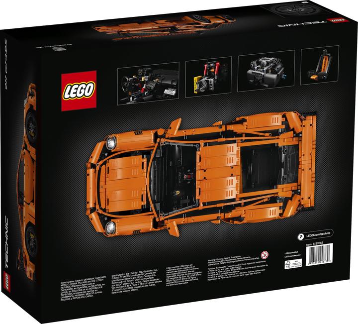 Actual product image LEGO Porsche 911 GT3 RS (42056, LEGO Technic)