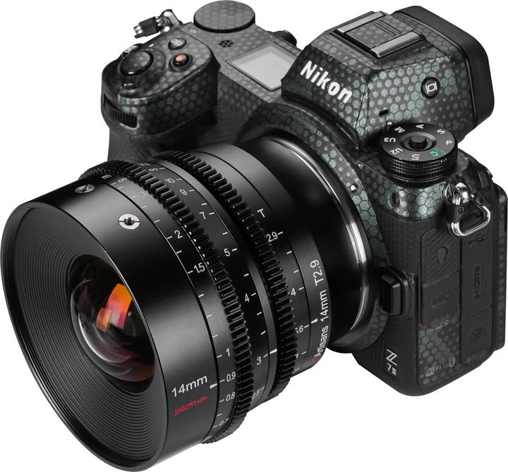 Immagine prodotto 7artisans Spectrum 14mm T2.9 Nikon Z (Nikon Z, APS-C / DX)