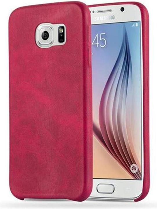 Image du produit Cadorabo Couverture rigide en similicuir avec structure (Samsung Galaxy S6)
