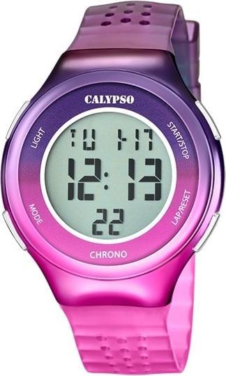 Produktbild Calypso COLOR SPLASH UHR K5841/6 SCHWARZES GUMMIBAND, UNISEX (Analoguhr, 44 mm)
