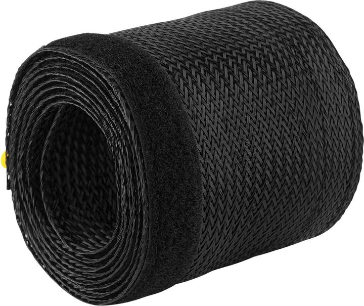 Image du produit PureMounts Goulotte universelle pour câbles, noire (Gaines pour câbles, 180 cm)
