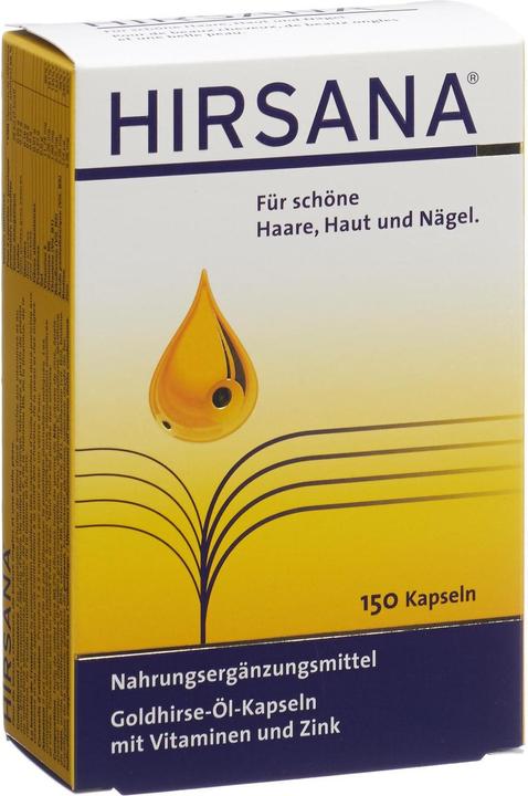Hirsana Goldhirse Öl (150 Stück, Kapseln, 126 g)