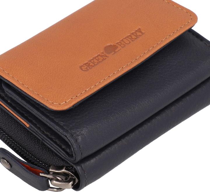 Actual product image Greenburry Nappa Geldbörse RFID Schutz Leder 11 cm