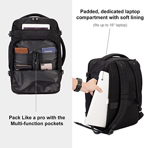 Produktbild Only-Bags.Store Rucksack 45 x 36 x 20 cm für Ryanair Flugzeug Reiserucksack Handgepäck Laptop Tagesrucksäcke PET (30 l)